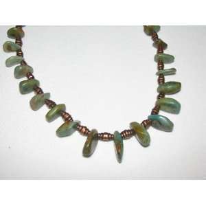  Turquoise and Copper Necklace