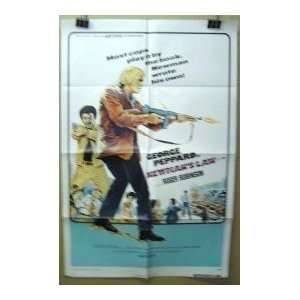  Movie Poster Newmans Law George Peppard Roger Robinson lot 