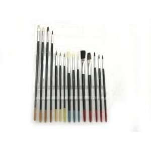 Four 15 PC ARTIST PAINT BRUSH SETS TOTAL 60 Everything 