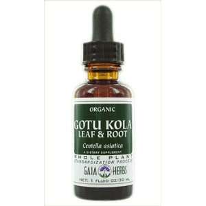  Gotu Kola Leaf & Root Liquid Extracts 16 oz   Gaia Herbs 