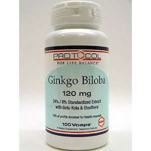  Protocol for Life Balance Ginkgo Biloba 120mg 100 vcaps 