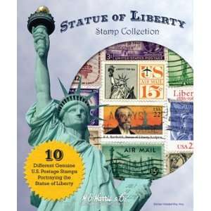   Stamp Collecting Pack   Statue of Liberty Stamps for Beginners Toys