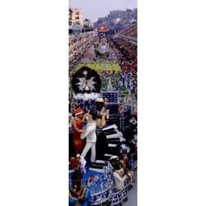   in Carnaval Parade, Rio De Janeiro, Brazil by Panoramic Images , 24x72