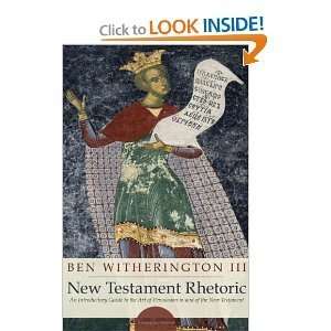  NewTestament Rhetoric byWitherington Witherington Books