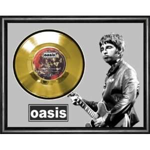  Oasis Don`t Look Back In Anger Framed Gold Record A3 