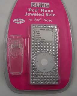   looking at a clear ipod nano jeweled skin for use on ipod nano bling