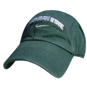  Michigan State Unstructured Green Campus Cap by Nike 
