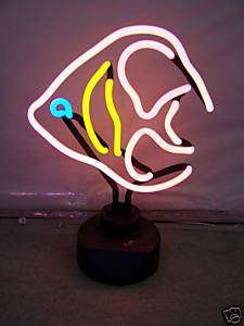 Angel fish Neon sign lamp wall light Tropical Angelfish  