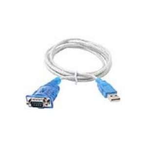   Usb To Serial Adapter Cable   9 Pin Db 9 Male To Type A Male Usb   6Ft