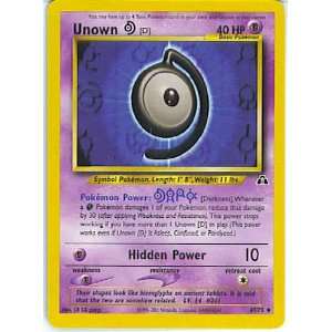  Unown D   Neo Discovery   47 