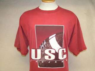 vtg USC TROJANS FOOTBALL t shirt 80s, 90s XL  