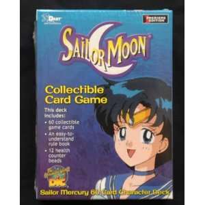  Sailor Moon Collectible Card Game   Sailor Mercury 60 Card 