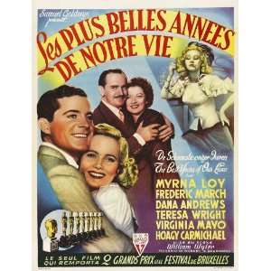  The Best Years of Our Lives (1946) 27 x 40 Movie Poster 