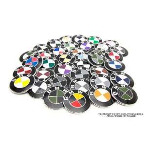  Bimmian ROUAA2X10 Colored Roundel Emblems  7 Piece Kit For Any BMW 