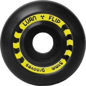  Flip Oliveira Hazard Grooves 51mm Black Skateboard Wheels 