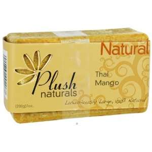  Bar Soap, Thai Mango   10/7 oz,(Plush Naturals) Health 
