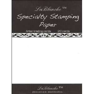   Speciality Stamping Paper 2.5X3.5 20/Pkg ATC Arts, Crafts & Sewing