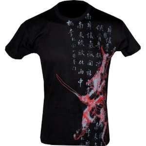 Toe 2 Toe Asain Hitman Black T Shirt (Size2XL) Sports 