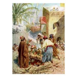 Jesus cures a paralysed man on his return to Capernaum Premium Giclee 