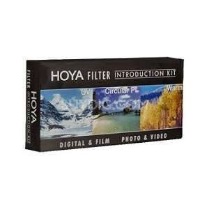  Hoya 49mm Introductory Filter Kit, UV, Circular Polarizer 
