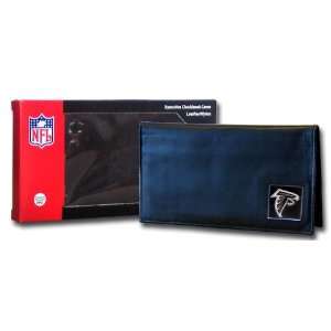 Atlanta Falcons Deluxe Executive Leather Checkbook in a Box   NFL 