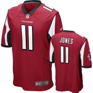   Red Game Replica #11 Nike Atlanta Falcons Jersey