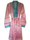   Candy Pink Robe, Wrap & Chemise,Size(M),Up2date Fashion Style#129