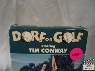 Dorf On Golf VHS Tim Conway 016193200097  