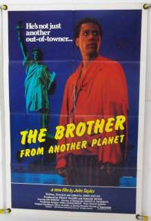 THE BROTHER FROM ANOTHER PLANET FF ORIG 1SH MOVIE POSTER JOHN SAYLES 