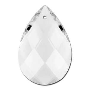  39mm Crystal Preciosa Almond Drop Arts, Crafts & Sewing