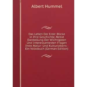   Ein Volksbuch (German Edition) (9785876435507) Albert Hummel Books