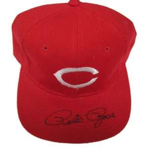  Pete Rose Autographed Baseball Cap Sports Collectibles