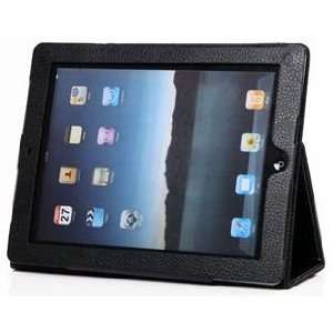   Black Leather Case for Apple iPad 2 (NOT for iPad 1) Electronics