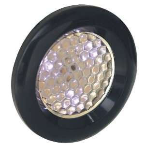  Attwood 6302 7 Round LED Courtesy Light with Black and 