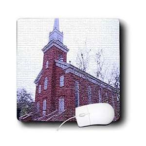   Old Tabernacle in St. George, Utah Textured   Mouse Pads Electronics