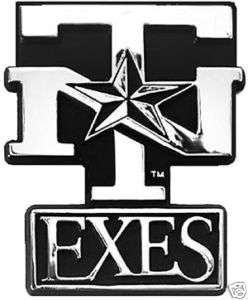All Metal North Texas Exes Auto Emblem  