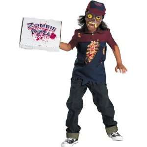  Zombie Pizza Boy Child Costume   Extra Large (14 16) Toys 