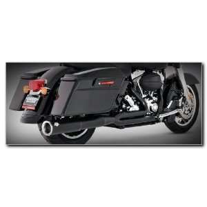 Vance And Hines Black Two Into One Pro Pipe Hi Output Exhaust System 