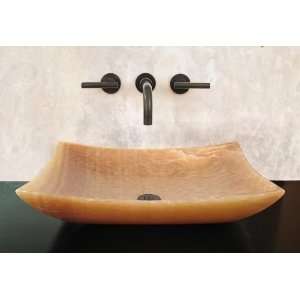 Luxexclusive Natural Stone Vessel Sink Bowl Fuera Large BP. 21L x 16 