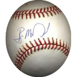  Ben McDonald autographed Baseball