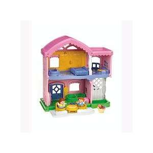 Fisher Price Little People Busy Day Home Pink Toys 