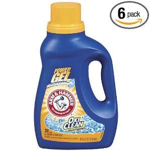  Arm & Hammer Liquid Laundry Concentrate Plus Oxiclean Power Gel 