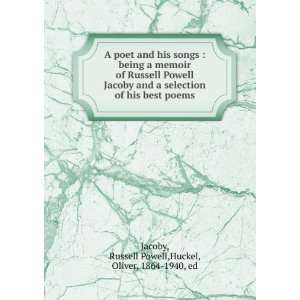   best poems Russell Powell,Huckel, Oliver, 1864 1940, ed Jacoby Books