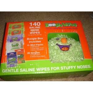   Wipes 140 Gentle Saline Nose Wipes for Stuffy Noses 