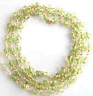 MM Apatite Gem Stone Silver Vermeil Link Chain Beads  