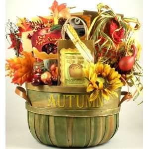Taste of Autumn, Fall Gift Basket  Grocery & Gourmet 