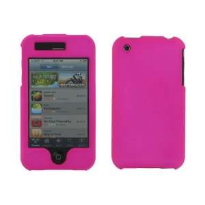  Apple iPhone 3G (Magenta) Solid Snap On Case Cover with 