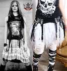 Gothic Punk LARP Leatherette Under Bust Cinch Belt Vest items in 