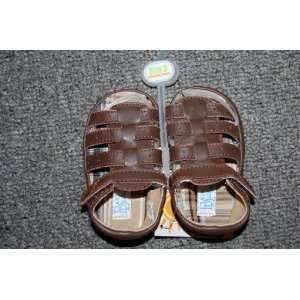 Baby Deer Brown Leather Sandal Summer Fun Sandals For the Crawling 
