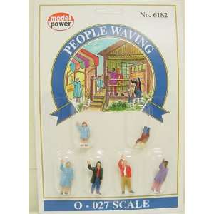    Model Power 6182 Set of 6 People Walking Figures Toys & Games